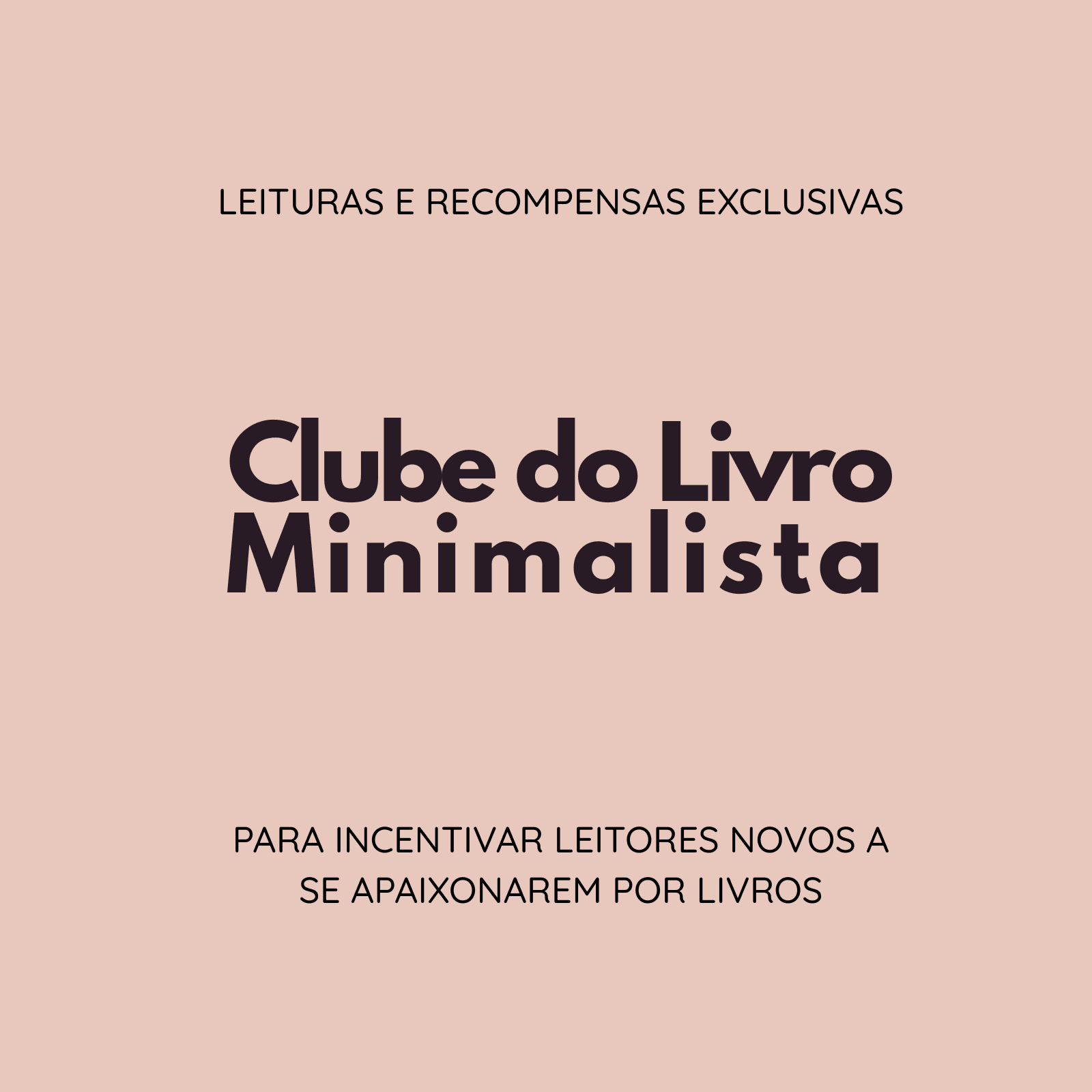 Clube do Livro Minimalista