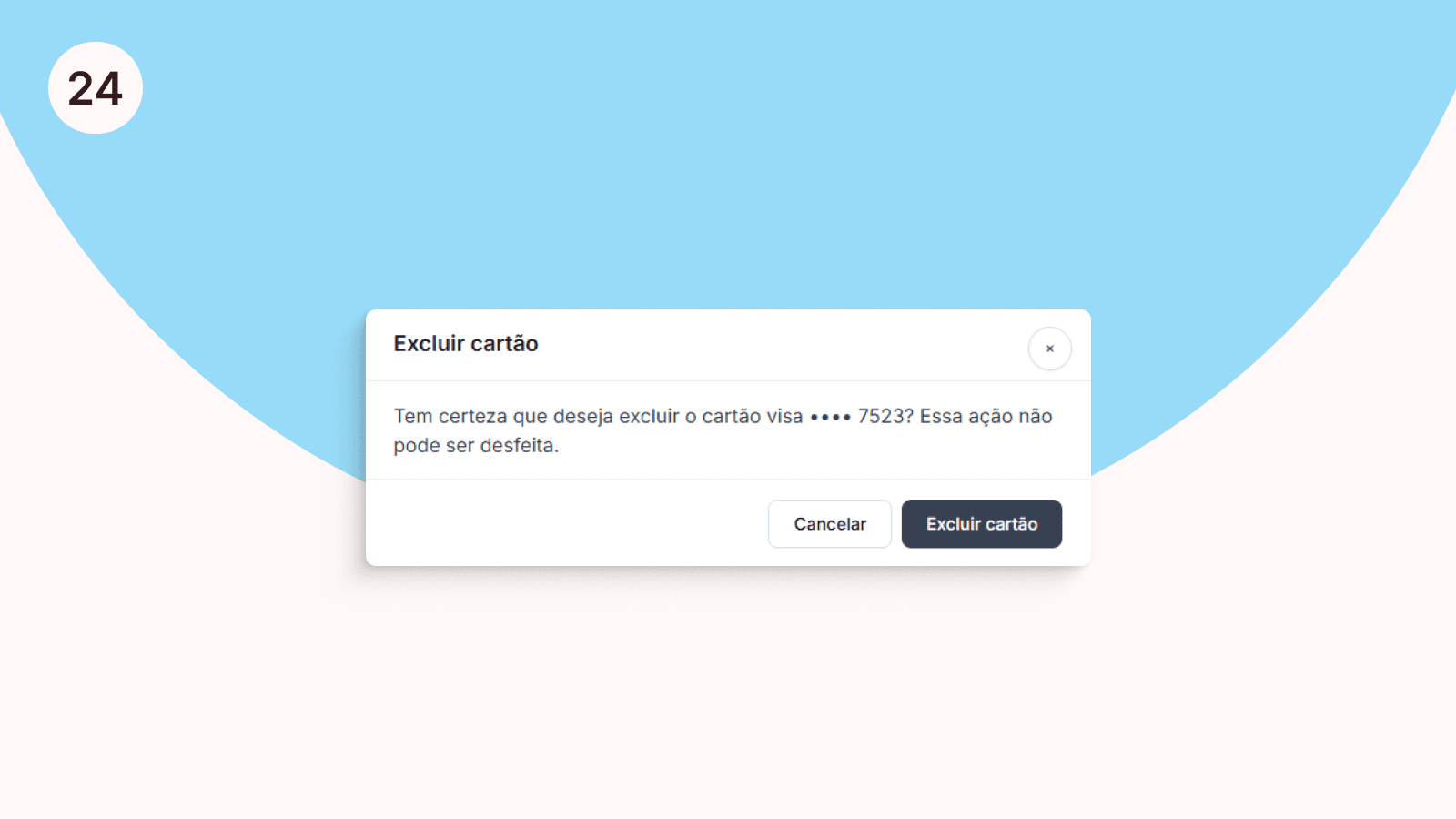 #24: Gerenciar endereços e cartões na sua conta