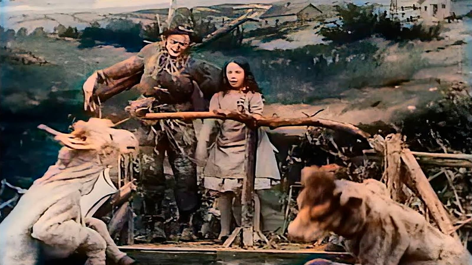 Assista o filme O Maravilhoso Mágico de Oz, de 1910