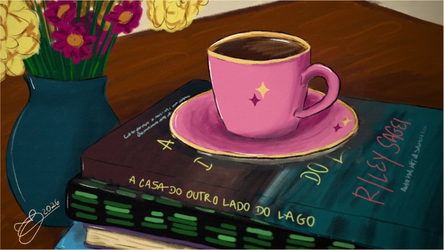 Tem coisa mais especial do que transformar uma história em arte? 📚💗