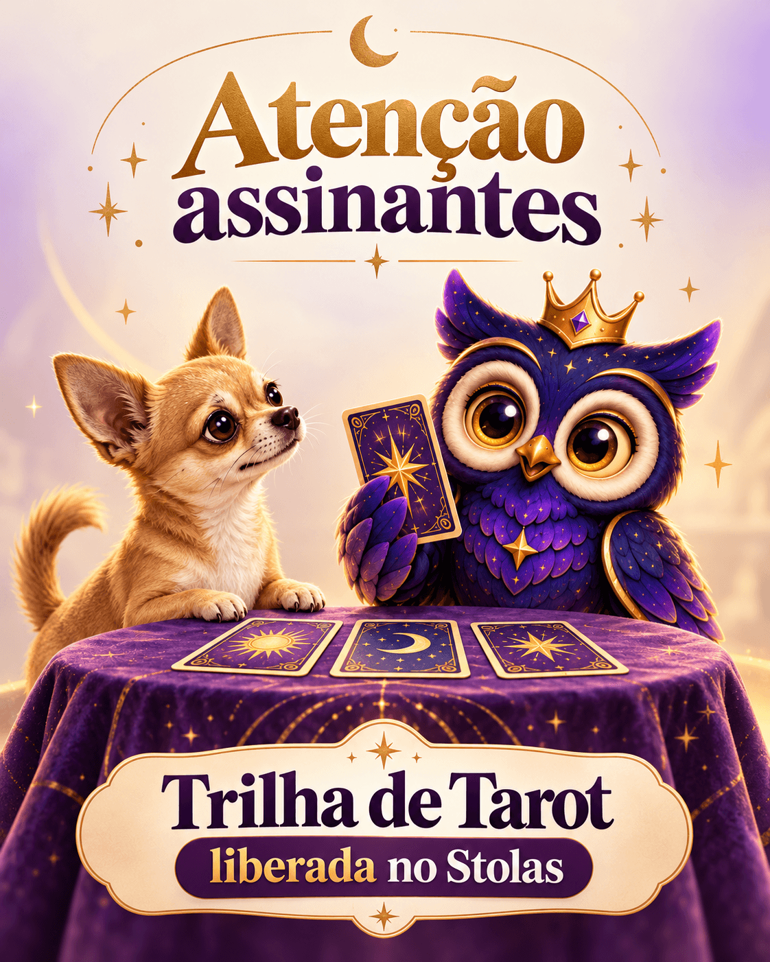 Nova Trilha de Tarot no Stolas