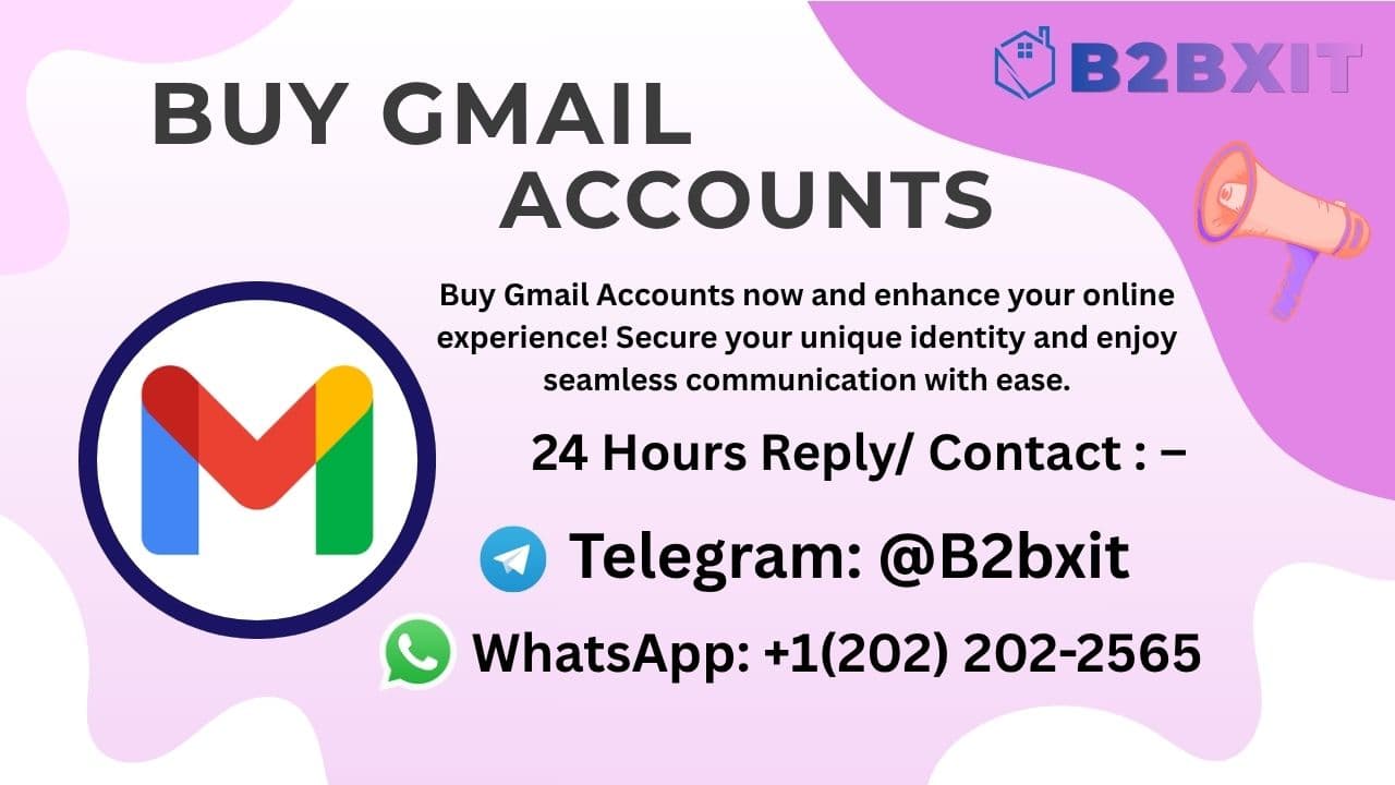 Best 5 Sites To Buy Gmail Accounts in Bulk (PVA & Aged)