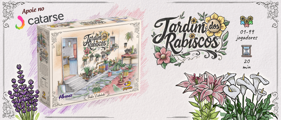 Jardim dos Rabiscos - Novo Jogo Piquinim + Cyber Rhino Studios