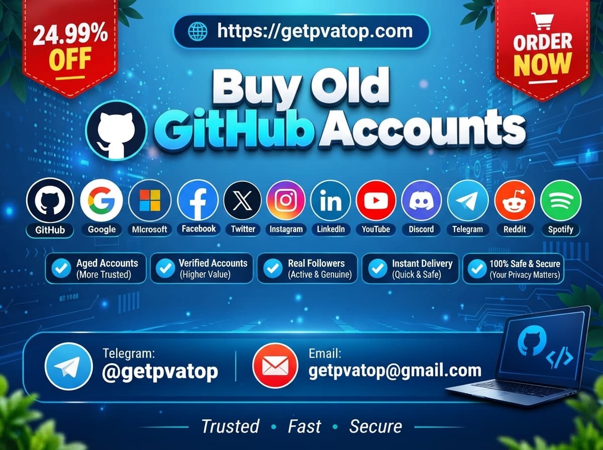 How To Buy Old GitHub Accounts Securely in 2026