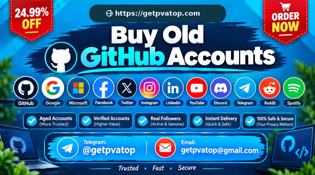 10/20 Best Websites to Buy Old github Accounts in 2026
