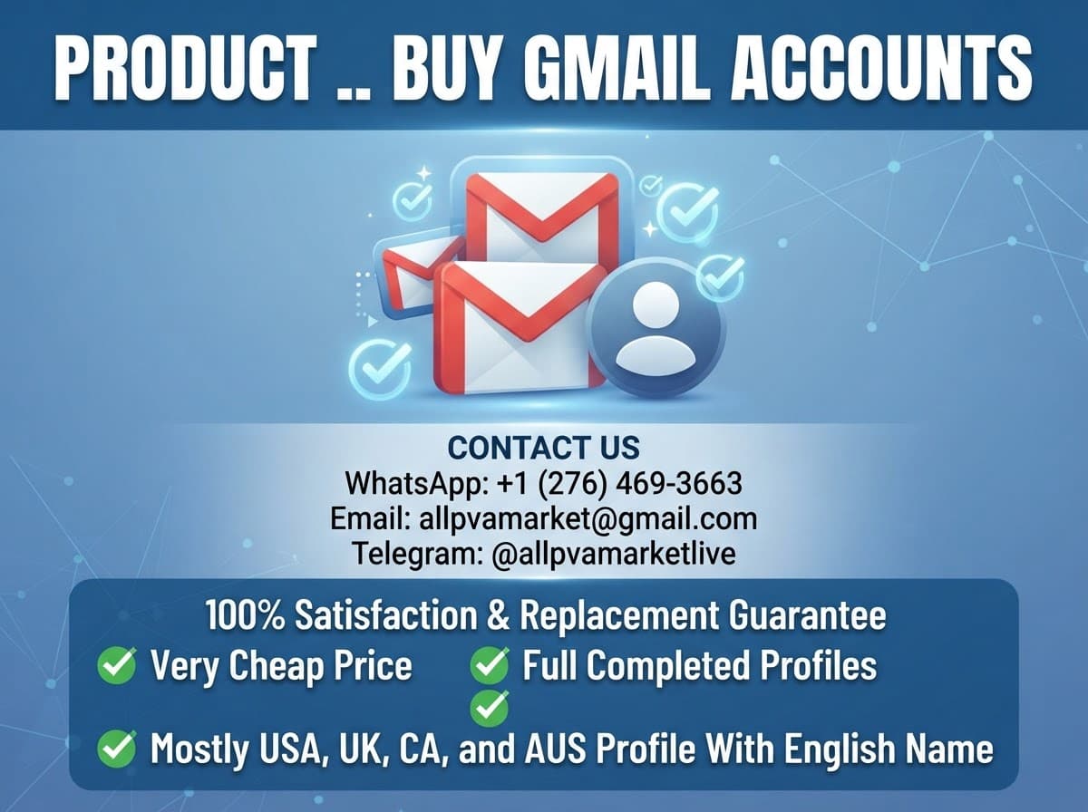 Best 43 Sites To Buy Old Gmail Accounts In Bulk ( PVA &