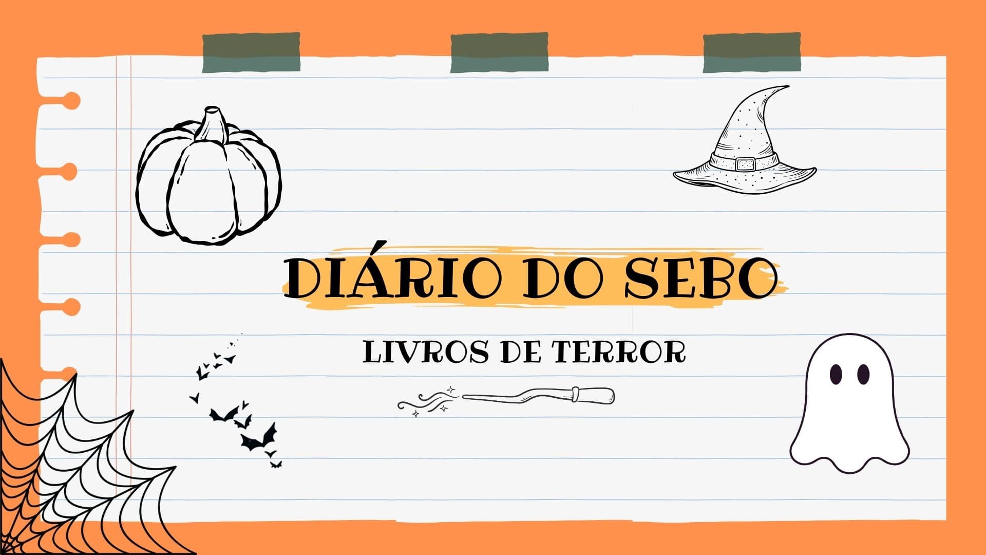 Diário do Sebo: Livros de Terror