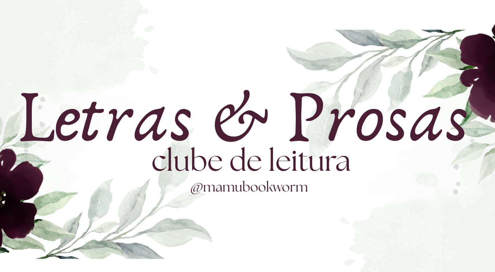 Clube de leitura da Manu Bookworm