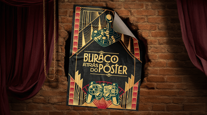 Buraco atrás do Pôster