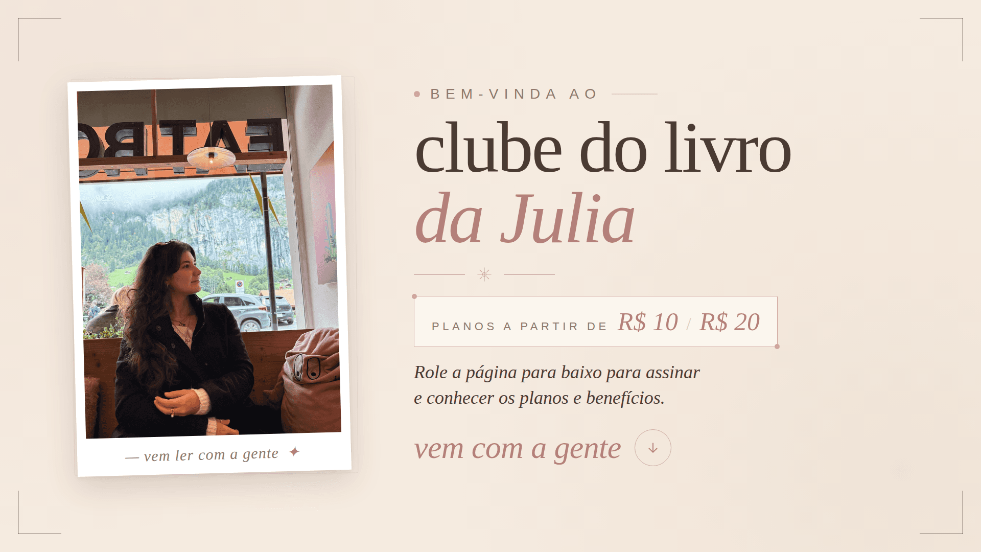 Clube do Livro da Julia